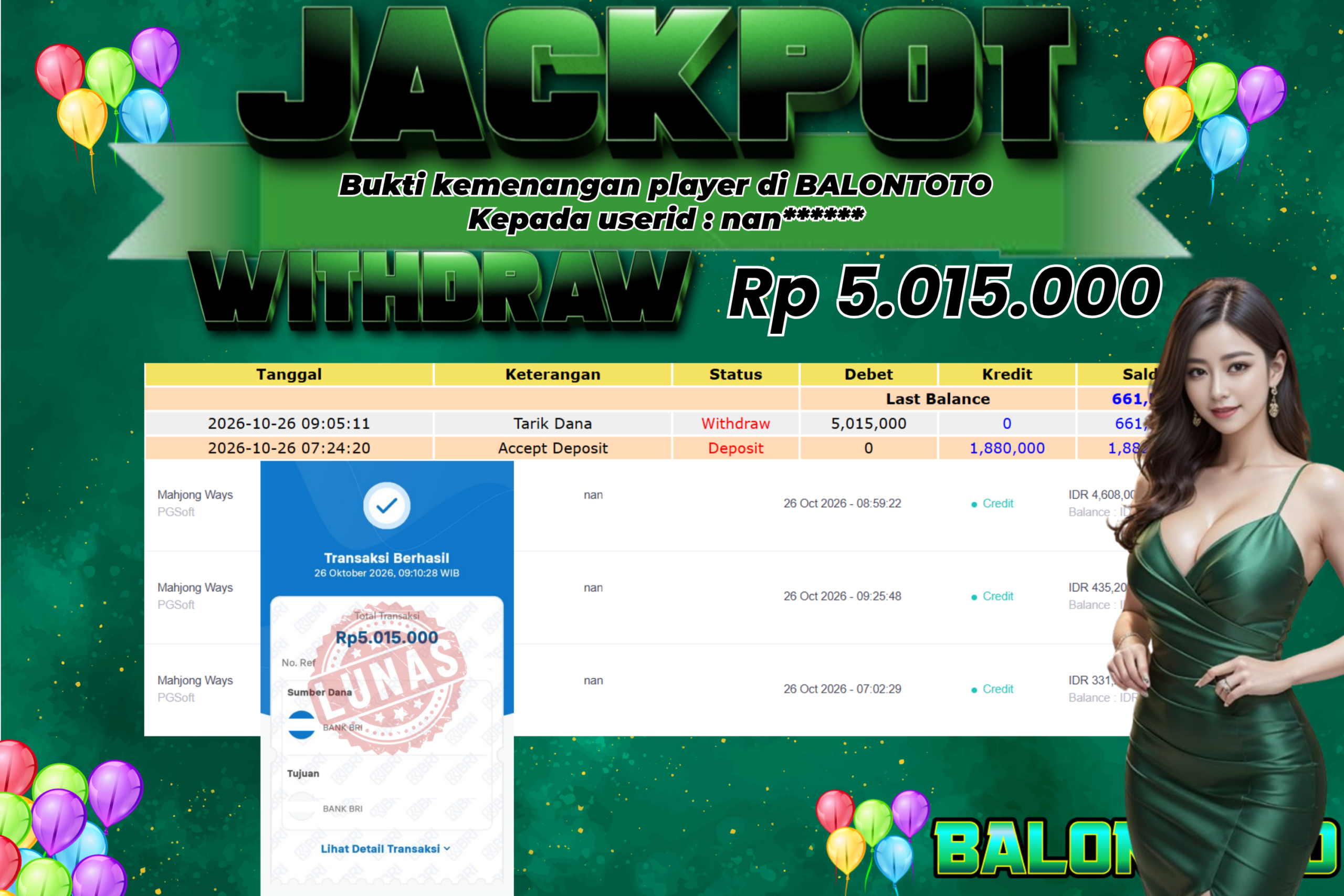 Prediksi BALONTOTO
